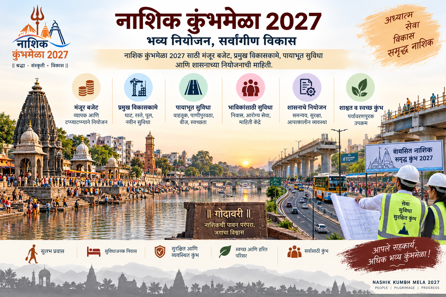नाशिक कुंभमेळा 2027 बजेट आणि विकास आराखडा